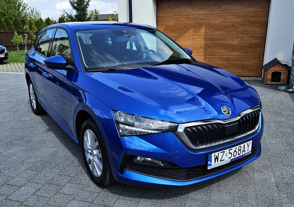 Skoda Scala cena 47500 przebieg: 164000, rok produkcji 2020 z Pasłęk małe 137